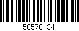 Código de barras (EAN, GTIN, SKU, ISBN): '50570134'
