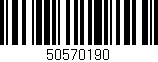 Código de barras (EAN, GTIN, SKU, ISBN): '50570190'