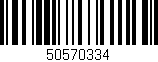 Código de barras (EAN, GTIN, SKU, ISBN): '50570334'