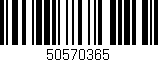 Código de barras (EAN, GTIN, SKU, ISBN): '50570365'
