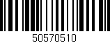 Código de barras (EAN, GTIN, SKU, ISBN): '50570510'
