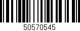 Código de barras (EAN, GTIN, SKU, ISBN): '50570545'