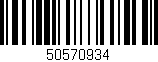 Código de barras (EAN, GTIN, SKU, ISBN): '50570934'