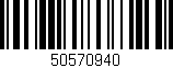 Código de barras (EAN, GTIN, SKU, ISBN): '50570940'