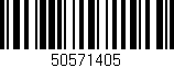 Código de barras (EAN, GTIN, SKU, ISBN): '50571405'