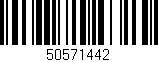 Código de barras (EAN, GTIN, SKU, ISBN): '50571442'