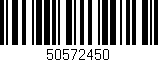 Código de barras (EAN, GTIN, SKU, ISBN): '50572450'