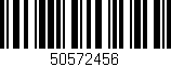 Código de barras (EAN, GTIN, SKU, ISBN): '50572456'