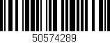 Código de barras (EAN, GTIN, SKU, ISBN): '50574289'