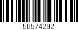 Código de barras (EAN, GTIN, SKU, ISBN): '50574292'