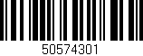 Código de barras (EAN, GTIN, SKU, ISBN): '50574301'