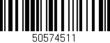Código de barras (EAN, GTIN, SKU, ISBN): '50574511'