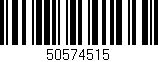 Código de barras (EAN, GTIN, SKU, ISBN): '50574515'