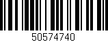 Código de barras (EAN, GTIN, SKU, ISBN): '50574740'