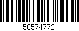 Código de barras (EAN, GTIN, SKU, ISBN): '50574772'