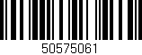 Código de barras (EAN, GTIN, SKU, ISBN): '50575061'