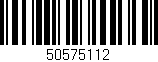 Código de barras (EAN, GTIN, SKU, ISBN): '50575112'