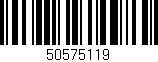 Código de barras (EAN, GTIN, SKU, ISBN): '50575119'