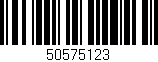 Código de barras (EAN, GTIN, SKU, ISBN): '50575123'