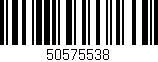 Código de barras (EAN, GTIN, SKU, ISBN): '50575538'