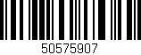 Código de barras (EAN, GTIN, SKU, ISBN): '50575907'