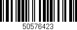 Código de barras (EAN, GTIN, SKU, ISBN): '50576423'