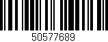 Código de barras (EAN, GTIN, SKU, ISBN): '50577689'