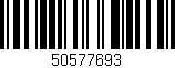Código de barras (EAN, GTIN, SKU, ISBN): '50577693'