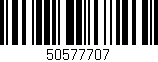 Código de barras (EAN, GTIN, SKU, ISBN): '50577707'