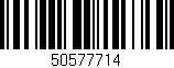 Código de barras (EAN, GTIN, SKU, ISBN): '50577714'