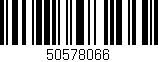 Código de barras (EAN, GTIN, SKU, ISBN): '50578066'