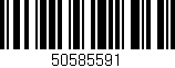 Código de barras (EAN, GTIN, SKU, ISBN): '50585591'