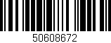 Código de barras (EAN, GTIN, SKU, ISBN): '50608672'