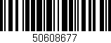 Código de barras (EAN, GTIN, SKU, ISBN): '50608677'