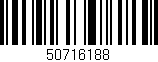 Código de barras (EAN, GTIN, SKU, ISBN): '50716188'