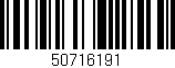 Código de barras (EAN, GTIN, SKU, ISBN): '50716191'