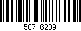 Código de barras (EAN, GTIN, SKU, ISBN): '50716209'