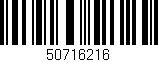 Código de barras (EAN, GTIN, SKU, ISBN): '50716216'