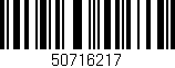 Código de barras (EAN, GTIN, SKU, ISBN): '50716217'