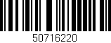 Código de barras (EAN, GTIN, SKU, ISBN): '50716220'