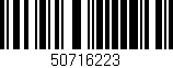 Código de barras (EAN, GTIN, SKU, ISBN): '50716223'