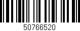Código de barras (EAN, GTIN, SKU, ISBN): '50766520'