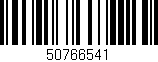 Código de barras (EAN, GTIN, SKU, ISBN): '50766541'