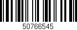 Código de barras (EAN, GTIN, SKU, ISBN): '50766545'