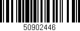 Código de barras (EAN, GTIN, SKU, ISBN): '50902446'