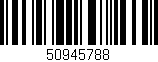 Código de barras (EAN, GTIN, SKU, ISBN): '50945788'