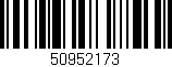 Código de barras (EAN, GTIN, SKU, ISBN): '50952173'