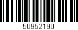 Código de barras (EAN, GTIN, SKU, ISBN): '50952190'