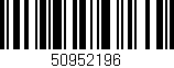 Código de barras (EAN, GTIN, SKU, ISBN): '50952196'