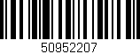 Código de barras (EAN, GTIN, SKU, ISBN): '50952207'